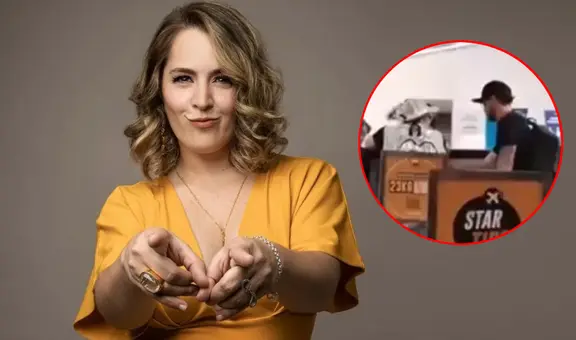 Yiddá Eslava es captada con misterioso hombre en aeropuerto de Chiclayo