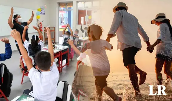 Año escolar 2024: ¿cuándo serán las vacaciones de mitad de año en colegios, según Minedu?