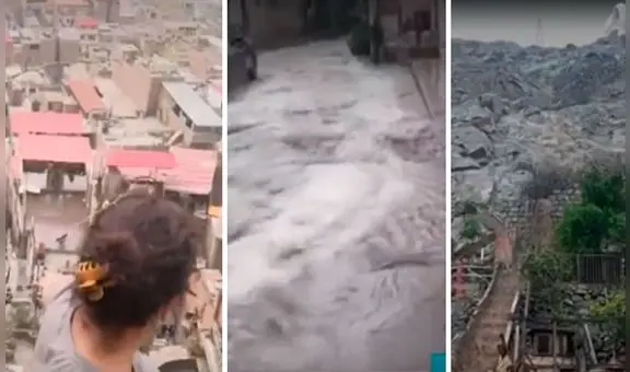 Chosica: fuertes lluvias inundaron viviendas y dejaron decenas de damnificados