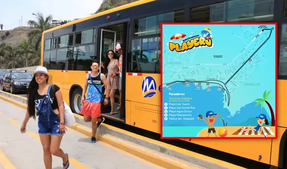 Metropolitano playero y taxis autorizados: conoce los paraderos habilitados por la ATU