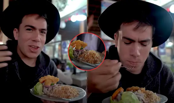 Ecuatoriano prueba CEVICHE CON ARROZ EN CUZCO y queda en shock: “Me parece superraro”