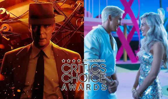 Lista de ganadores de los Critics Choice Awards 2024: ‘Oppenheimer’ y ‘Barbie’ brillaron