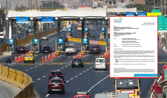 Rutas de Lima anuncia que subirá el precio del peaje a S/7.50