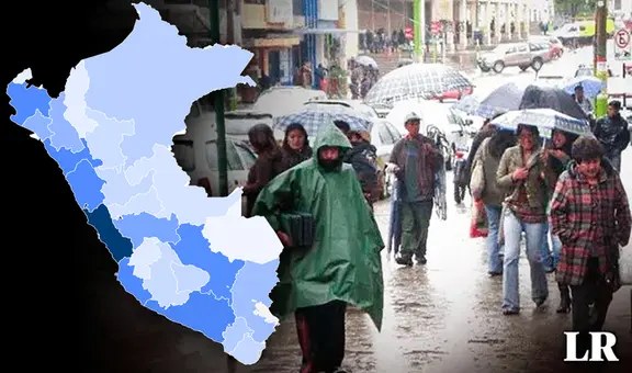 Senamhi advierte fuertes lluvias en 12 regiones hasta el 18 de enero: ¿cuáles serán afectadas?