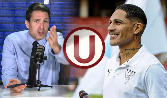 Paco Bazán pide a Paolo Guerrero en la 'U' y arremete contra Dorregaray: "¿Es el '9' del centenario?"