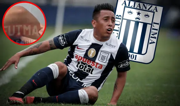 Revelan video del mal estado de la rodilla de Christian Cueva durante su paso en Alianza Lima