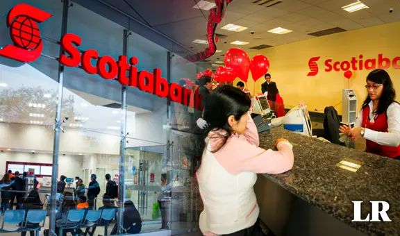 Scotiabank COBRARÁ S/10 por consulta en ventanilla de saldo y movimientos a partir de abril