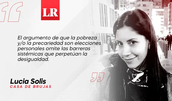 ¿Pobreza por elección?, por Lucia Solis
