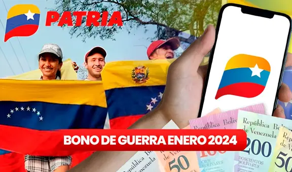 Bono de Guerra Económica, 18 de enero 2024: NUEVOS MONTOS, fecha de pago y beneficiarios