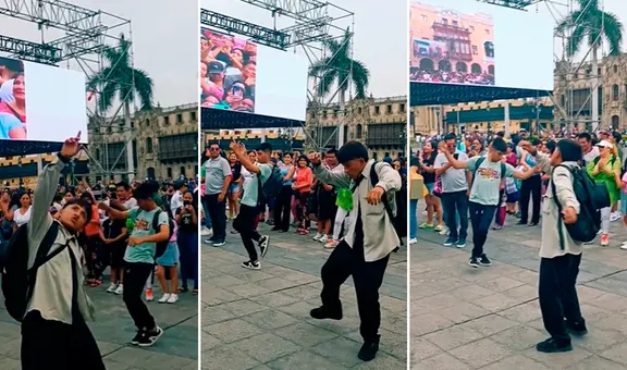 Jóvenes se lucieron con sus pasos de tunantada en el Aniversario de Lima: “El chuto y el arriero”