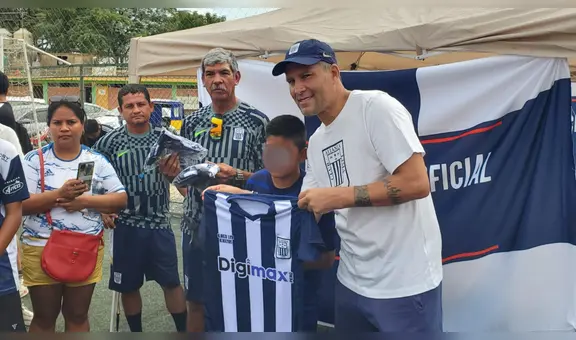 ¡Alianza Lima en Piura!: Leao Butron llegó para inaugurar academia del club que busca talentos