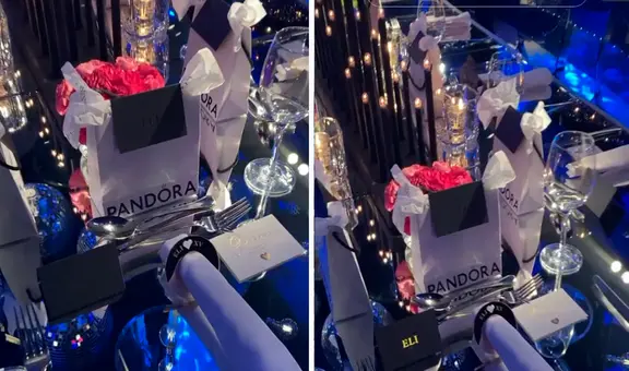 Invitados a quinceañero quedan atónitos al encontrar bolsas con joyas de regalo en sus mesas