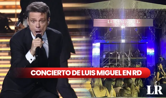 Concierto de Luis Miguel en República Dominicana: qué pasó con el show y cuáles son sus próximas presentaciones