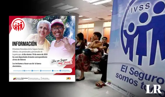 NUEVO PAGO pensión IVSS, febrero 2024: cobra HOY el depósito del Seguro Social de Venezuela