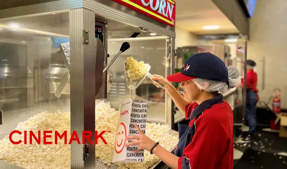 ¡Por el Día de la Canchita! Cinemark ofrece entradas a 50% de descuento y pop corn recargable
