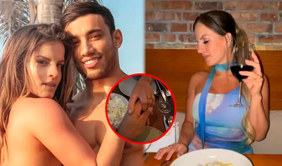 Alejandra Baigorria y Said Palao celebran su aniversario con romántica cena: "3 años increíbles"