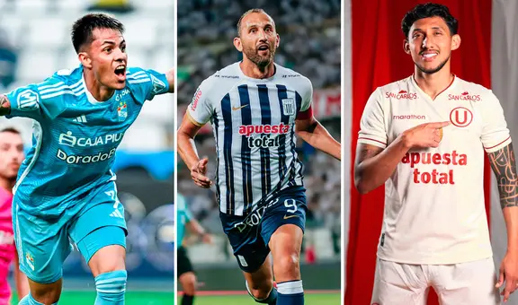 ¿Alianza, Universitario o Cristal? ¿Qué equipo tiene el plantel más caro de la Liga 1 2024?