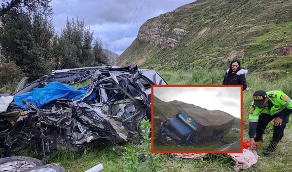 Tragedia en la Carretera Central: camioneta colisiona contra camión y 3 personas mueren