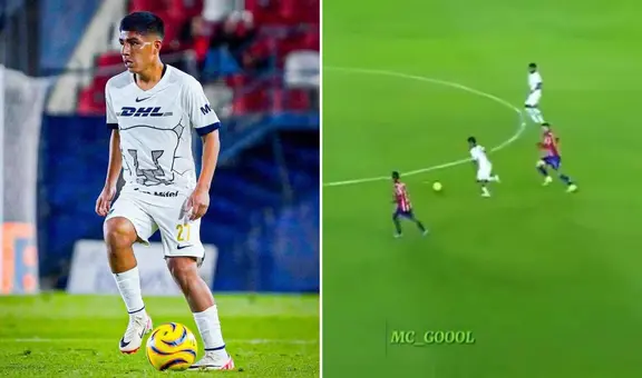 Hinchas se rinden ante Piero Quispe tras debut con Pumas: "No puede ser suplente bajo ningún argumento"