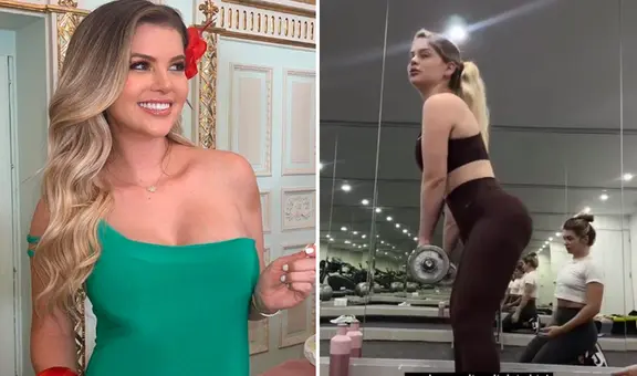 Brunella Horna muestra su exigente rutina de entrenamiento tras dar a luz: "Después de casi un año"