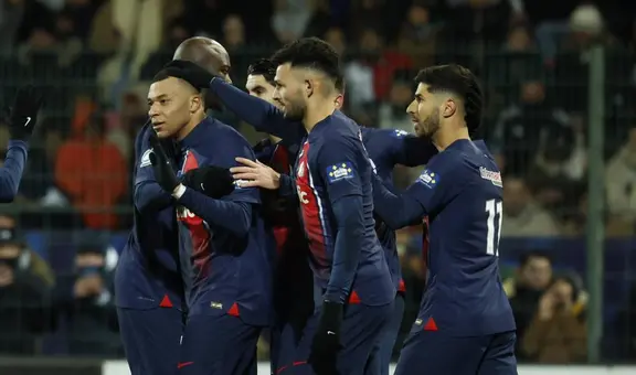 Con doblete de Mbappé, PSG goleó 4-1 a Orleans y avanzó de ronda en la Copa de Francia