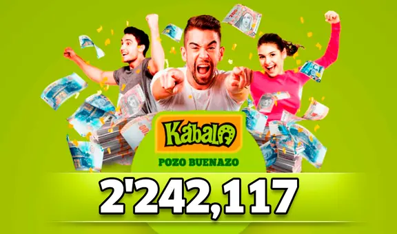 Resultados de La Kábala: conoce los números ganadores, premios y pozo acumulado de hoy