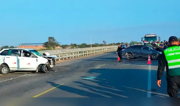 Teniente PNP muere en accidente de tránsito registrado en vía Mórrope-Lambayeque