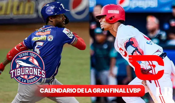 Calendario Final LVBP: ¿cuándo juegan Tiburones vs. Cardenales por el título del béisbol venezolano?