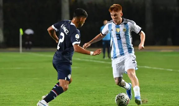 Argentina y Paraguay empataron 1-1 por la fecha 1 del Preolímpico sub-23