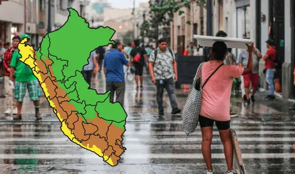 Senamhi advierte fuertes lluvias del 24 al 27 de enero en 10 regiones: ¿cuáles serán afectadas?