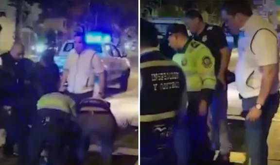 San Miguel: alcalde correteó a ladrones y detuvo a uno de ellos para impedir robo de celular