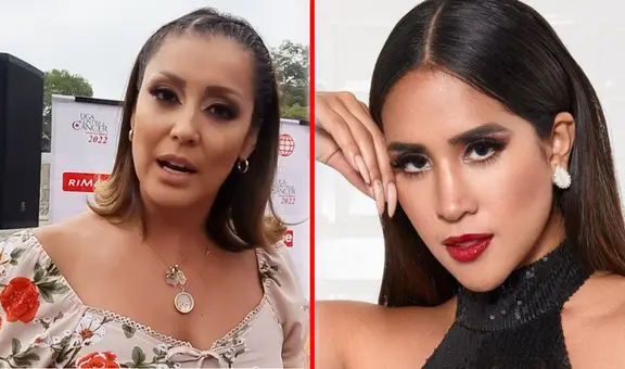 Melissa Paredes cuelga el teléfono EN VIVO a excompañeros de televisión