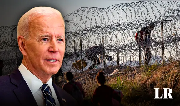 Autorizan que el Gobierno de Biden retire el alambre de púas que Texas puso en la frontera con México