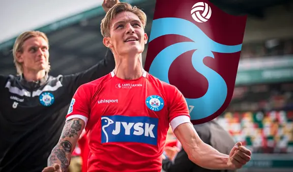 Oliver Sonne despierta interés de poderoso club de Turquía tras brillar con el Silkeborg