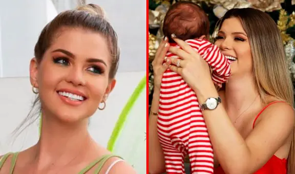 Brunella celebra los 2 meses de nacido de su bebé y sorprende: “Ya usa ropa de 6 meses”