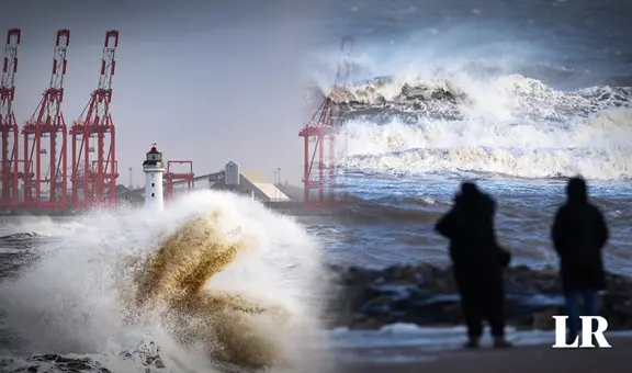 Tormenta Isha deja 2 muertos y miles de casas sin electricidad en Irlanda y Reino Unido