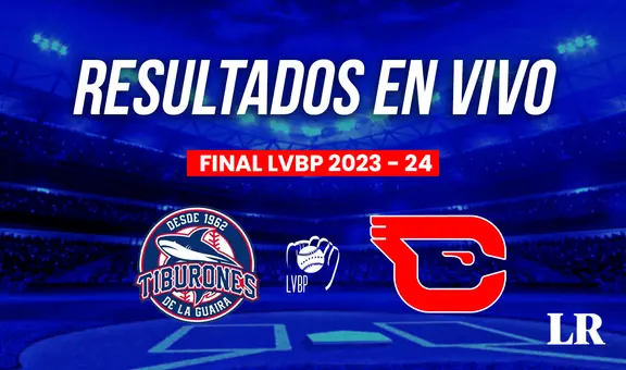 Resultados LVBP 2024 EN VIVO, 23 de enero: lineups y pitchers del juego 1 de la final entre Tiburones vs. Cardenales