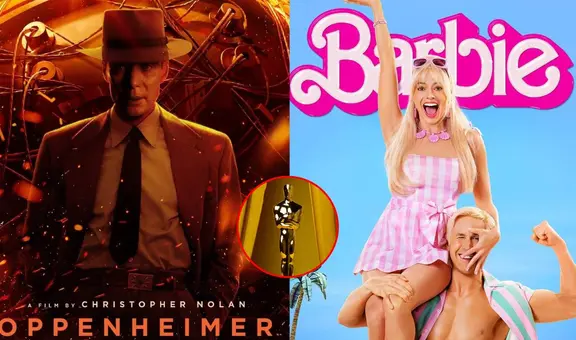 Oscar 2024: 'Barbie' y 'Oppenheimer' son nominadas a mejor película