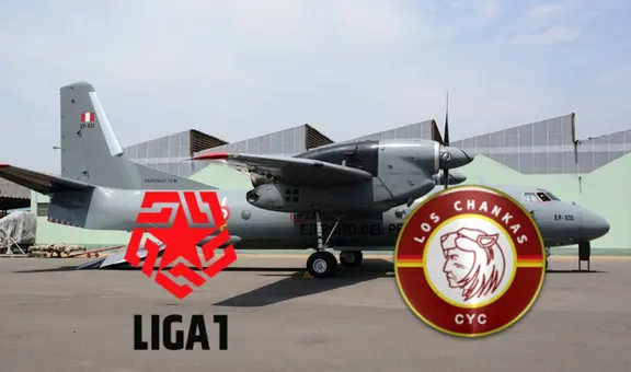 El avión del Ejército que usarían los equipos de Liga 1 para enfrentar a Los Chankas en Andahuaylas