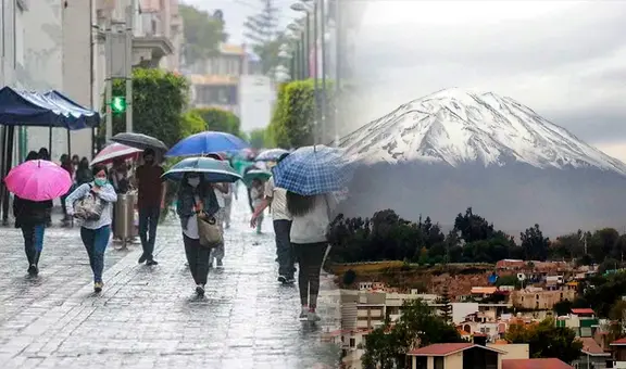 Inician las lluvias y los huaicos: ¿cuál es el pronóstico del tiempo en Arequipa, según Senamhi?