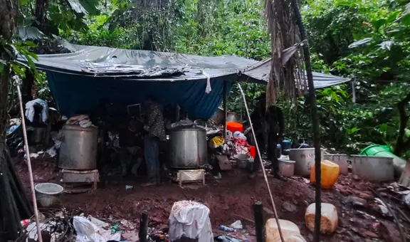 Vraem: allanan megalaboratorio de cocaína con capacidad para exportar una tonelada al mes