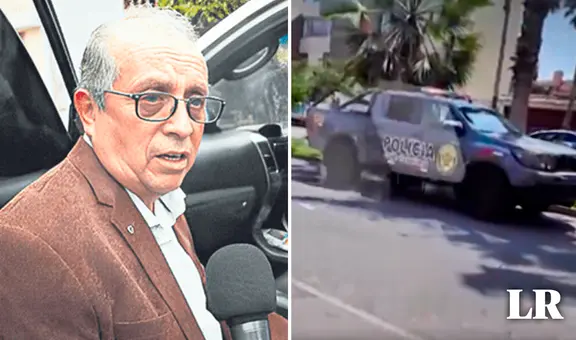 Nicanor Boluarte: patrullero de la PNP resguarda vivienda de hermano de Dina Boluarte