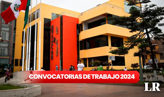 ¡Trabaja en Los Olivos! Municipio limeño ofrece sueldos de hasta S/5.000