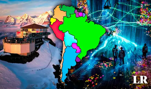 El único país de Sudamérica con una de las 10 mejores atracciones del mundo en 2024