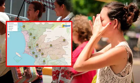 Senmahi: Carabayllo y San Juan de Lurigancho llegaron hasta los 30° de temperatura