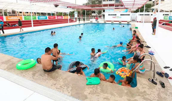 Piscina gratuita de San Juan de Lurigancho abre todos los domingos: ¿cuáles son los turnos de atención?