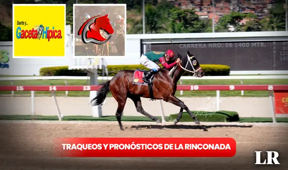 Traqueos y pronósticos 5y6 La Rinconada: datos fijos de Gaceta Hípica y Fusión Hípica para el 28 de enero