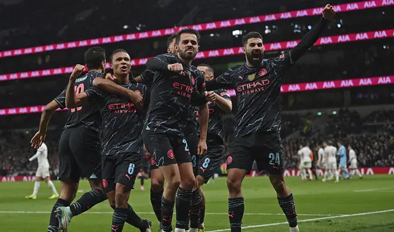 Manchester City venció 1-0 al Tottenham y pasó a octavos de final de la FA Cup