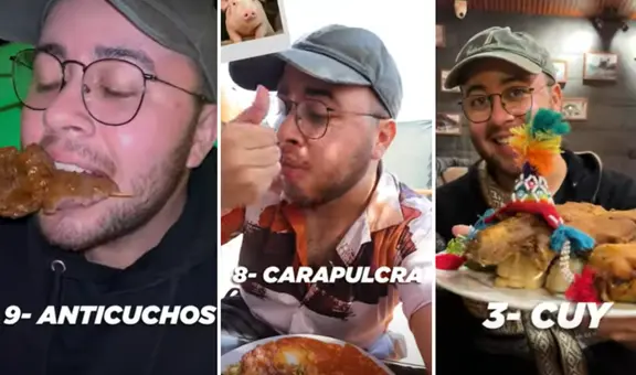Mexicano revela su top 10 de comida peruana favorita y usuarios dicen: “Faltó el pollo a la brasa”