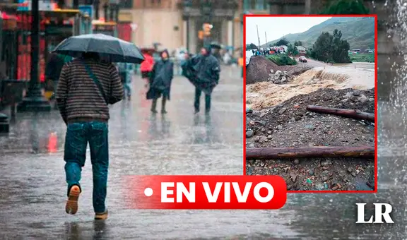 Lluvias en Perú EN VIVO: 393 distritos de la sierra en riesgo muy alto por precipitaciones